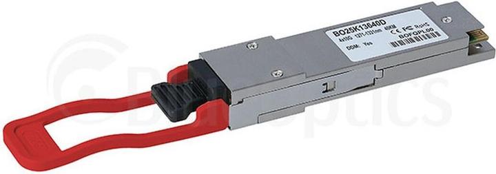 Actual product image BlueOptics Ubiquiti Networks QSFP-40G-ER4 Compatible QSFP BO25K13640D