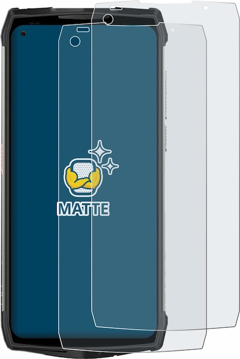 Actual product image BROTECT Anti-glare screen protector matt (2 Piece, Ulefone Power Armor 13)