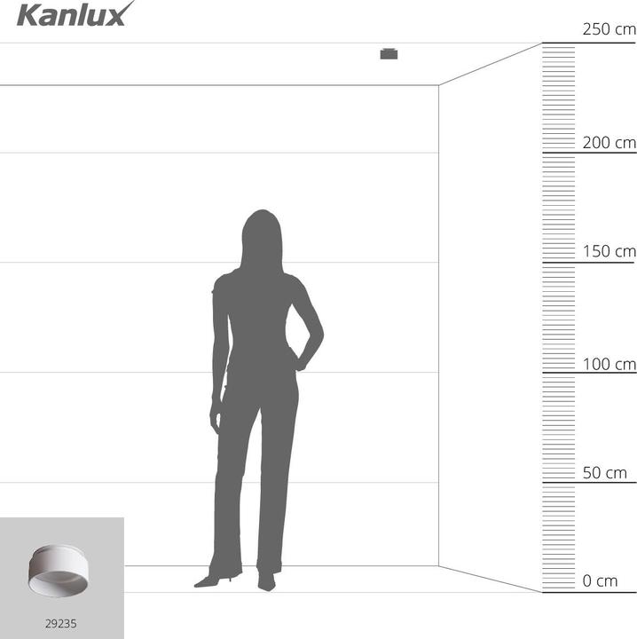 Image du produit Kanlux 29235 GOVIK DSO-W Luminaire encastré (G5.3)