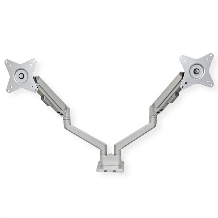 Produktbild Roline LCD-Doppelarm, Tischmontage, Gasfeder, 5 Gelenke (Tisch, 32", 9 kg)