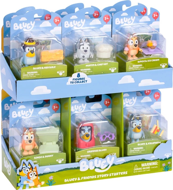 Produktbild Bluey Start of Fun Figuren-1er-Pack-Sortiment