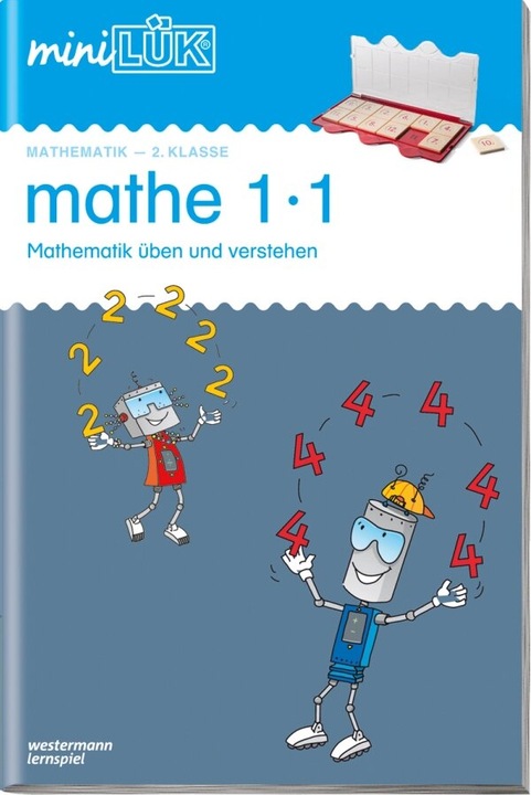 Actual product image miniLÜK Mathe 1x1 ab 2. Klasse (German, 1997)