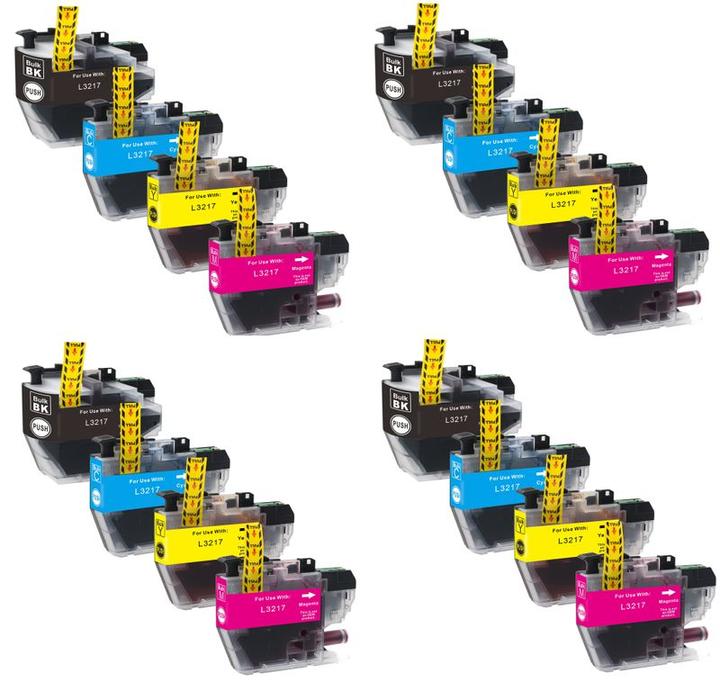 Immagine prodotto Hermex Cartuccia d'inchiostro compatibile per Brother MFC-J5330DW XL (M, C, Y, FC)