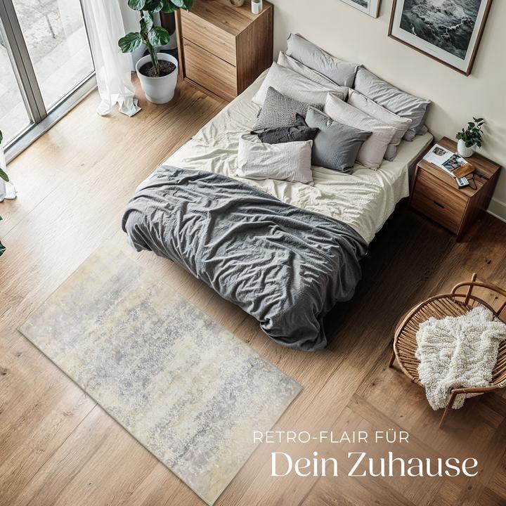 Actual product image tectake vintage designer rug Dalia, low pile (150 x 80 cm)