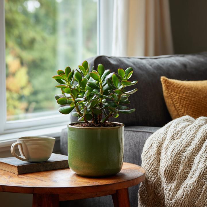 Image du produit Plant in a Box Crassula ovata 'Minor' - Glücksbäumchen (15 cm)