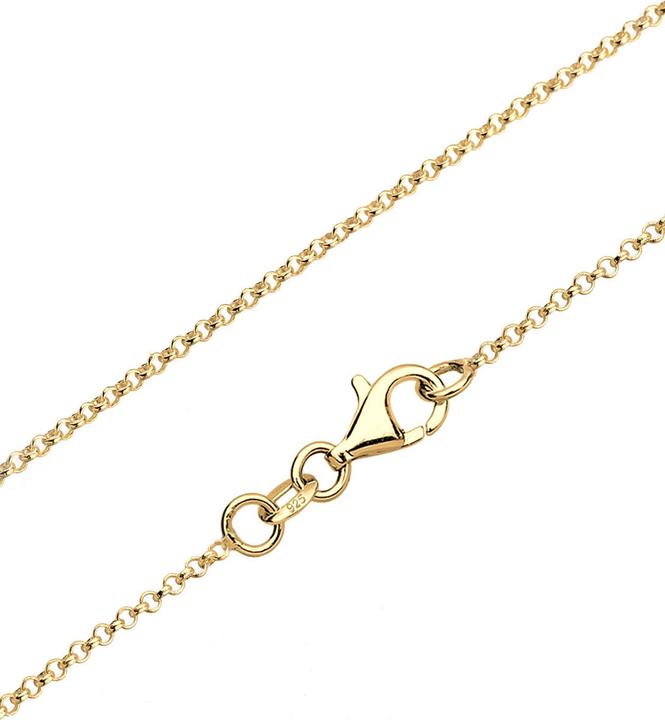 Produktbild Elli Halskette Geo Herzschlag Love 925 Sterling Silber (925er Sterling Silber, 45 cm)