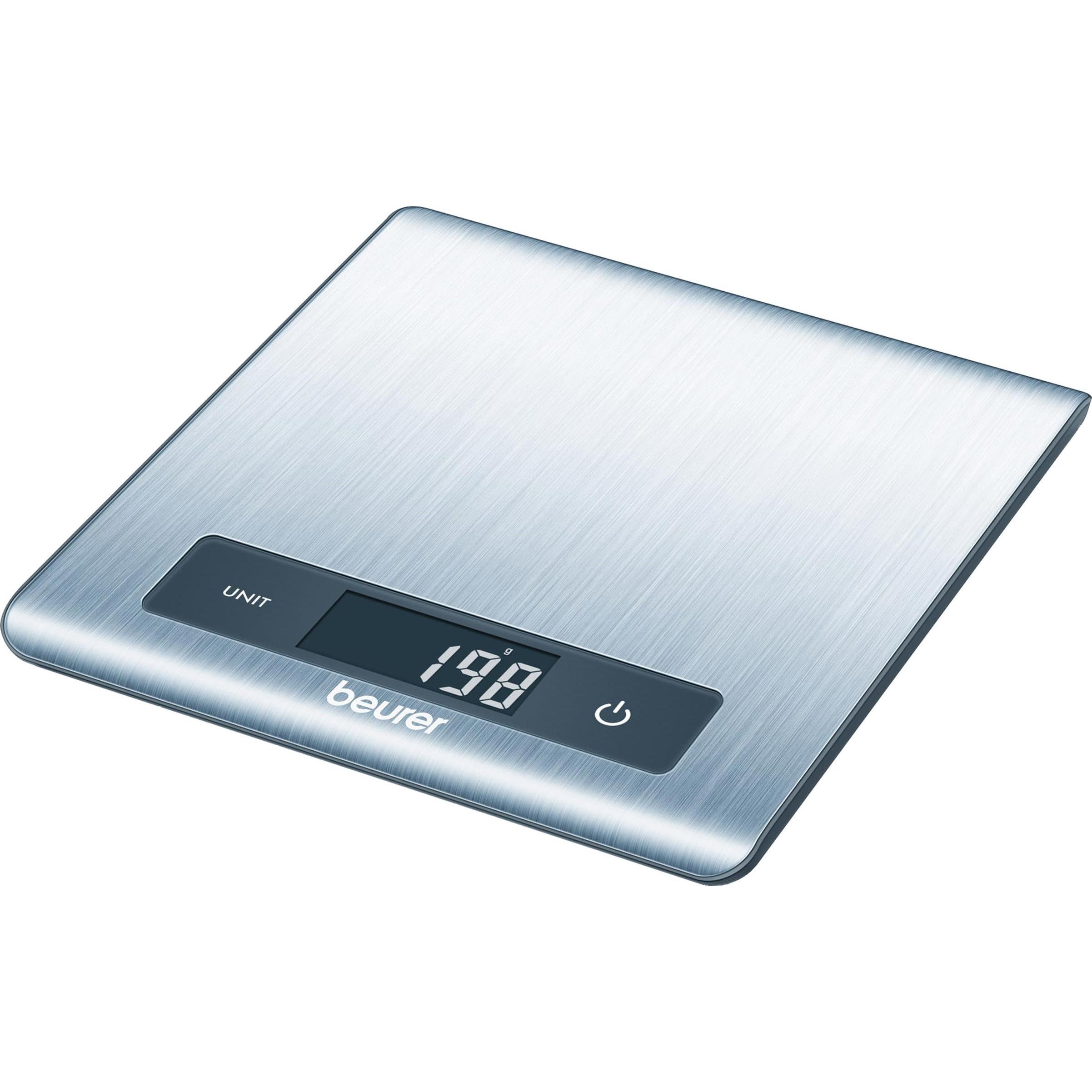 Beurer Ks 51, Küchenwaage, Silber