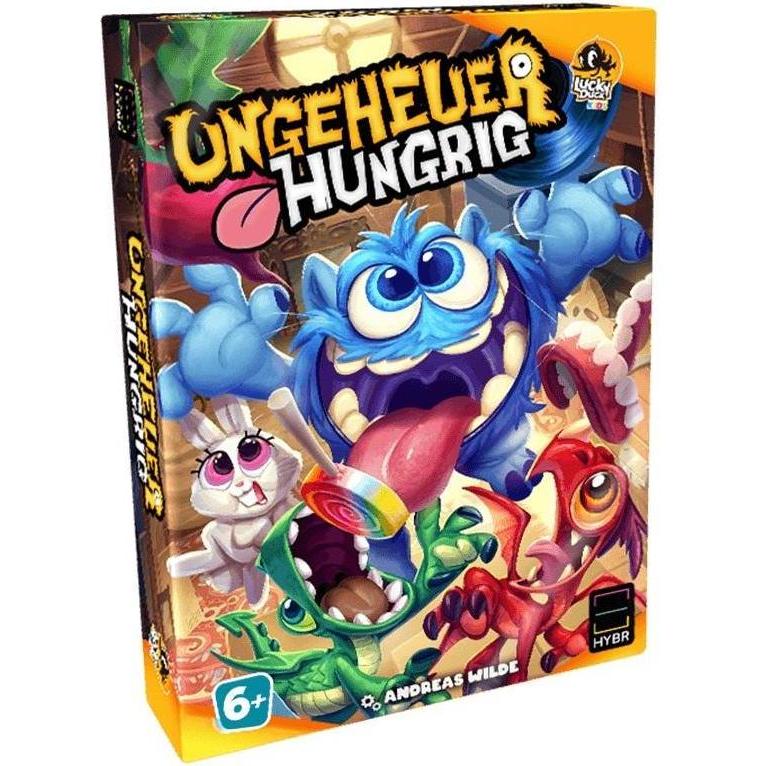 Heidelberger HY004 - Ungeheuer hungrig - Kartenspiel, für 2-4 Spieler, ab 6 Jahren (DE-Ausgabe) (Deutsch)