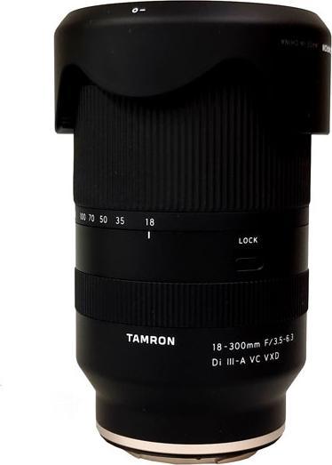 Immagine prodotto Tamron 18-300mm f/3.5-6.3 Di III-A VC VXD, Sony E (EU) (Sony E, APS-C / DX)