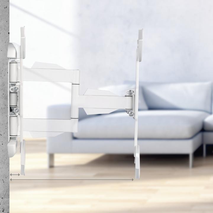 Actual product image Hama TV wall bracket, swivel, tilt, extendable, 165 cm (65") up to 35 kg (Wall, 165", 35 kg)