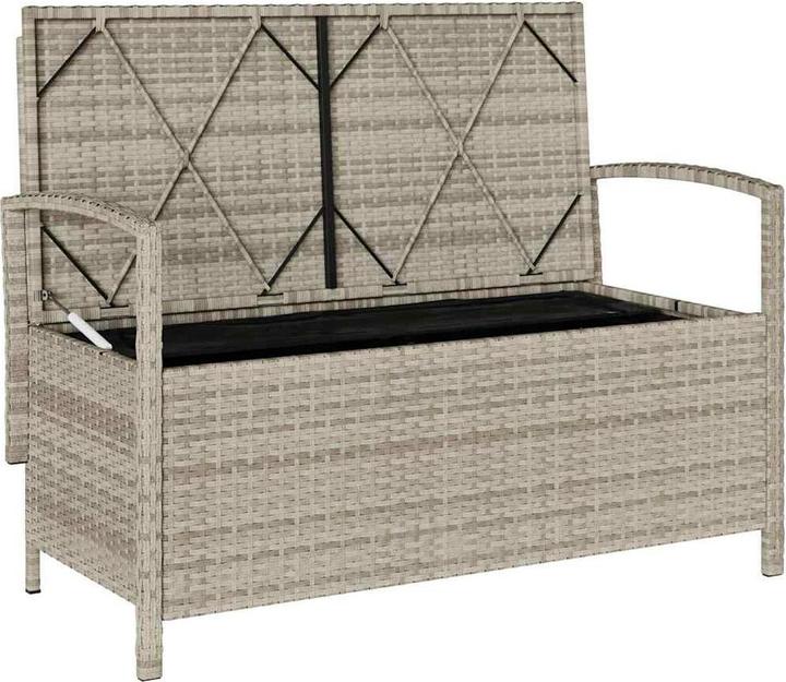 Actual product image vidaXL Gartenbank mit Stauraum