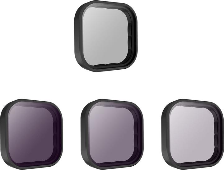 Image du produit Telesin Set of 4 CPL+ND 8/16/32 filters for GoPro Hero 13 Black (S5-FLT-13-TGP)