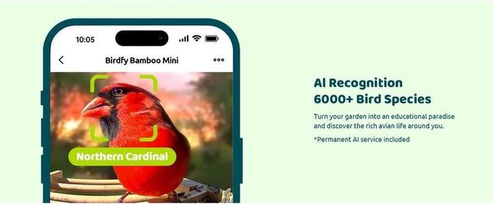 Immagine prodotto Birdfy Mini Solar