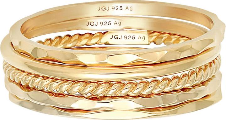 Produktbild Elli Bandring, Geo, Ring Set (58, 925 Silber)