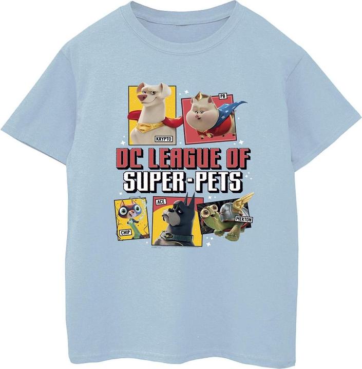 Produktbild DC League Of SuperPets Profile TShirt Jungen (140, 146)