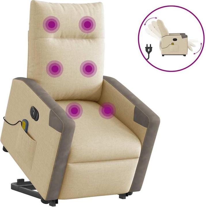 Produktbild vidaXL Massagesessel mit Aufstehhilfe