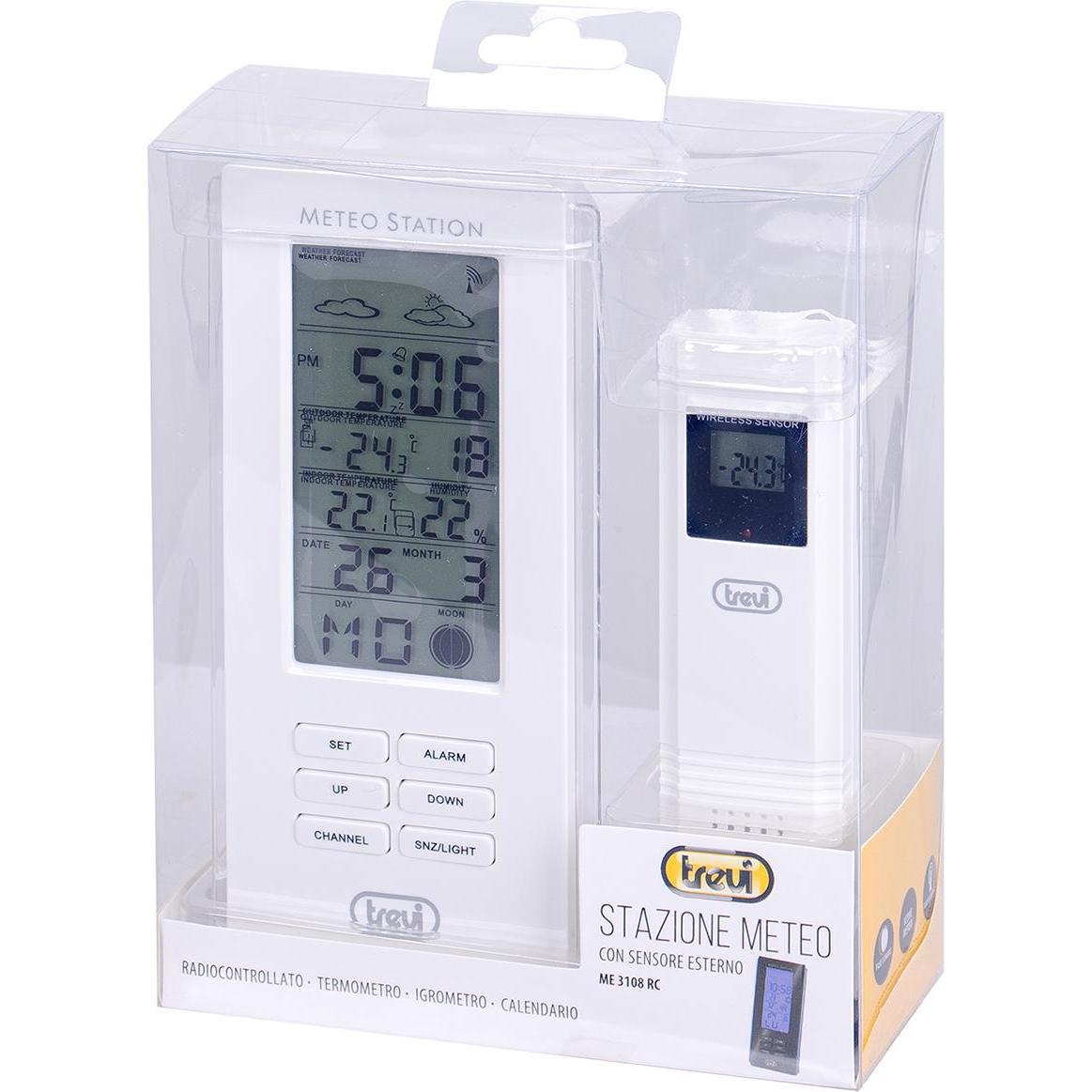 Trevi Meteorologoė stotelė ME 3108 RC Baltas, Stazione meteo, Bianco