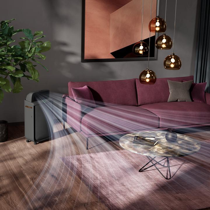 Actual product image AEG APU72771DG Pure Multi 7000 air purifier / for up to 70 m²/168 m³ / Colour: Dark Grey, 950011594 (70 m²)