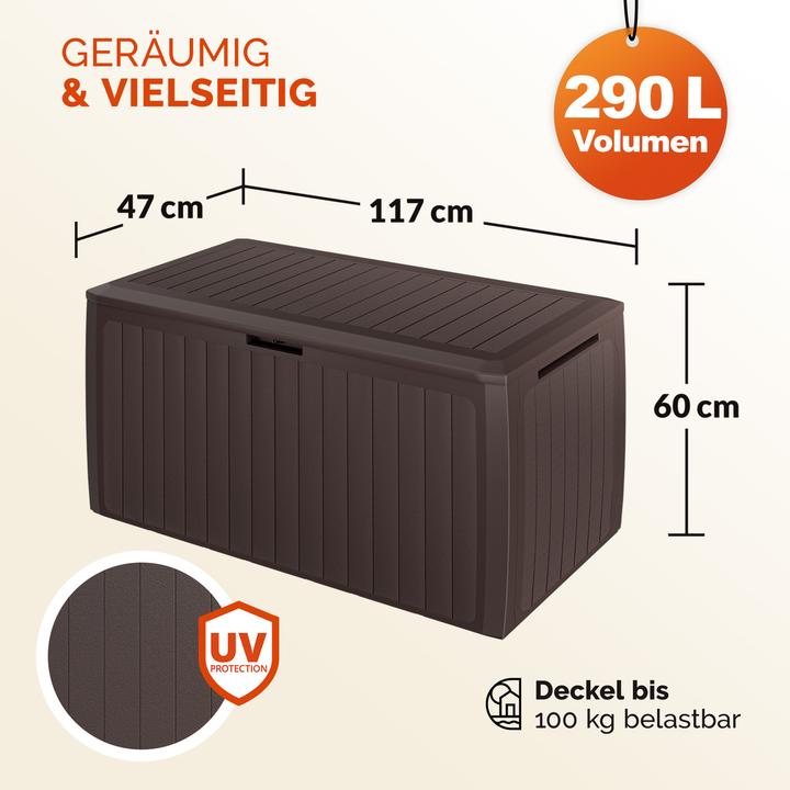 Actual product image Casaria Cushion box