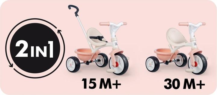 Actual product image Smoby Be Move Tricycle Pink