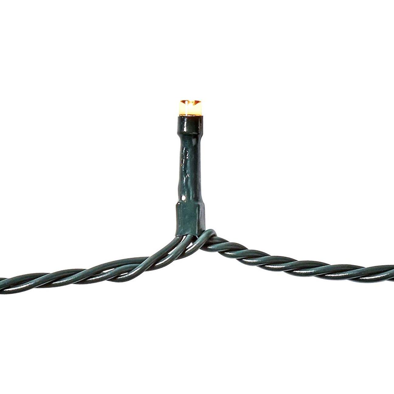 Nedis, Lichterkette, Dekorative Lichter Schnur 720 LED's Warmweiss 54.00 m Lichteffekte: 7 Innen- und A (57 m)