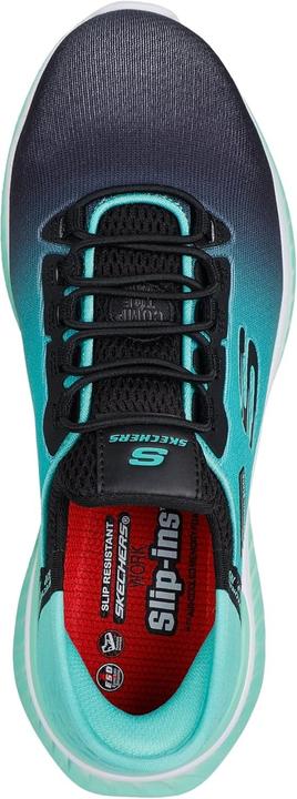 Produktbild Skechers S1 Work Slip-Ins teal Sicherheitshalbschuh (S1, 41)