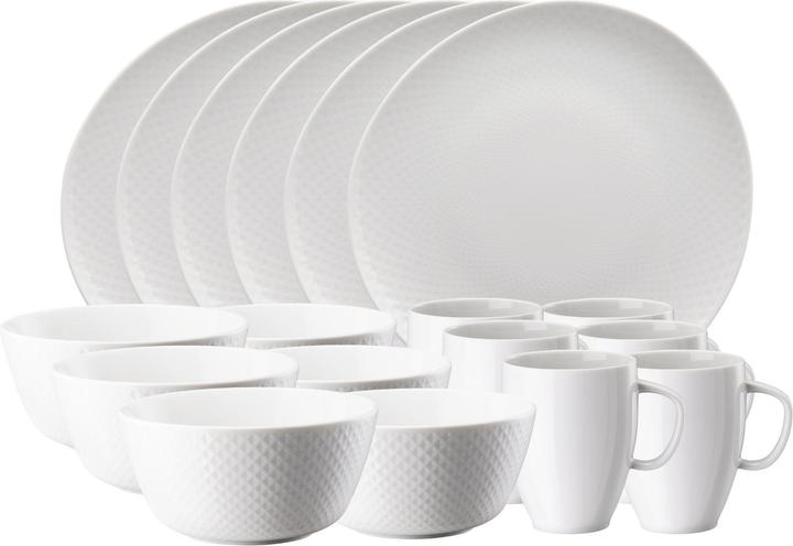 Actual product image Rosenthal Junto white breakfast set 18 pcs (18 pcs.)