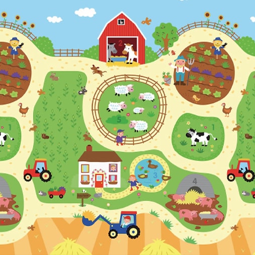 Image du produit Baby Care ferme occupée (140 x 210 cm)
