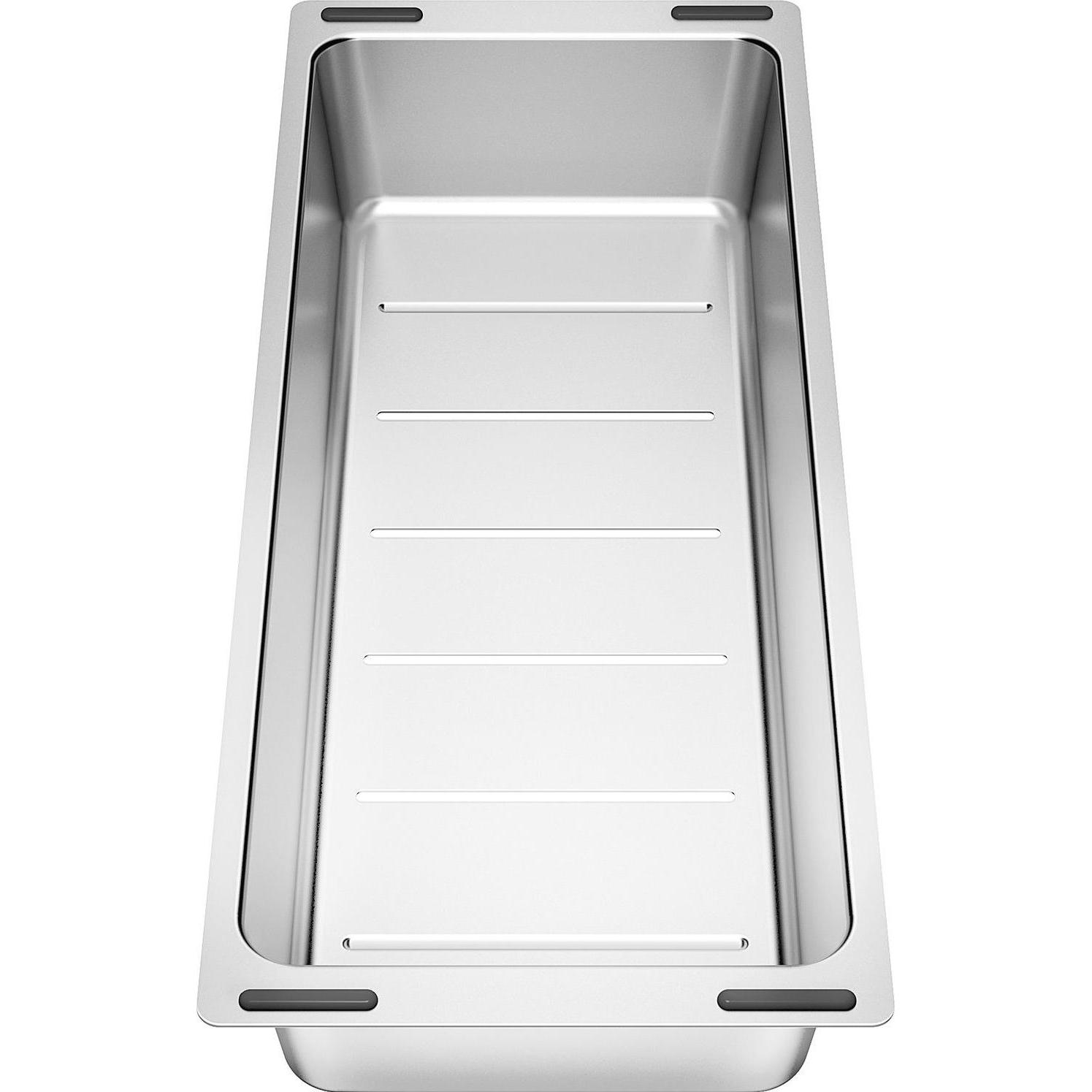 Blanco Multifunktionsschale, Abtropfgestell, Silber