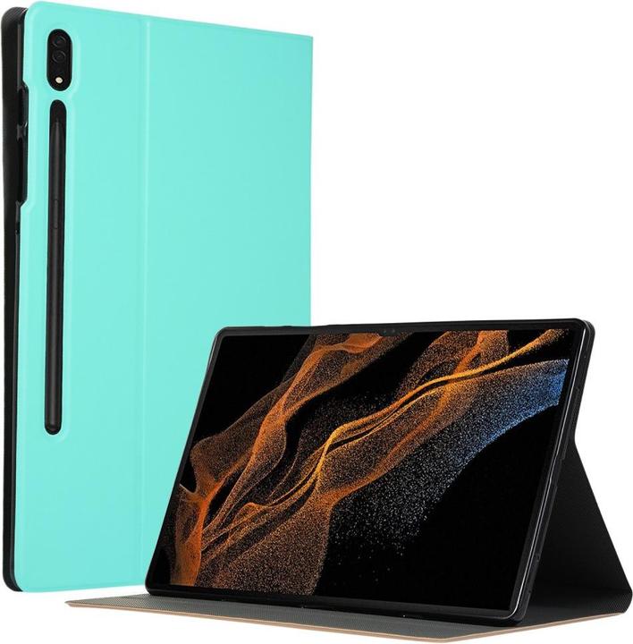 Produktbild Cover-Discount Galaxy Tab S8 Ultra - Tri-fold Smart Case grün (Galaxy Tab S8 Ultra)