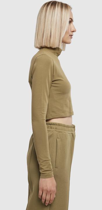 Produktbild Urban Classics Ladies Organic Cropped Turtelneck Longsleeve (4XL)