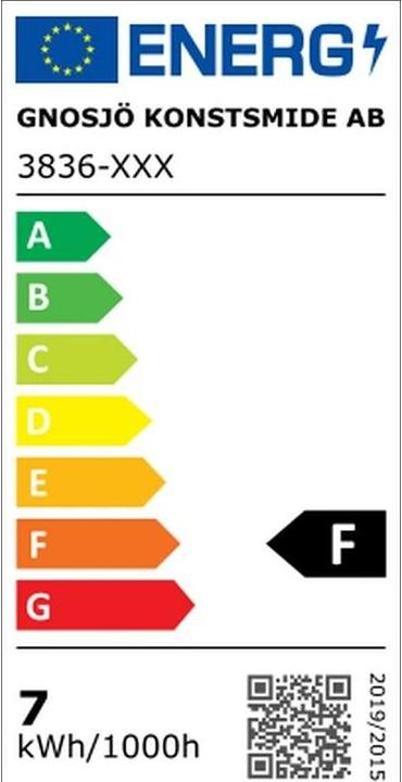 Energie-Label Konstsmide LED-Lichterkette mit Kabelaufroller 600 Lampen (51.93 m)
