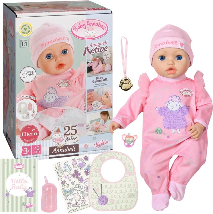 Produktbild Zapf Creation Baby Annabell - Active Annabell