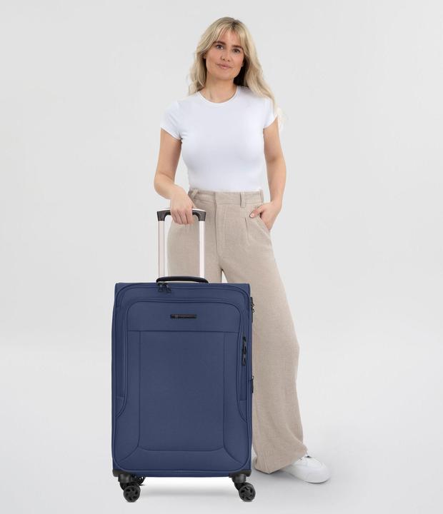 Immagine prodotto Franky Melbourne 3.0 Carrello a 4 ruote da 69 cm con piega a espansione (56 l)