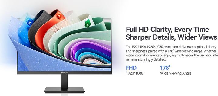 Immagine prodotto Koorui ESSENTIAL E2711K (1920 x 1080 pixel, 27")