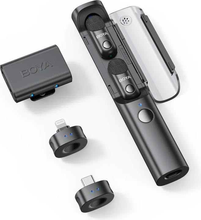 Produktbild Boya Magic-02 Al-Powered Transformable Wireless Microphone