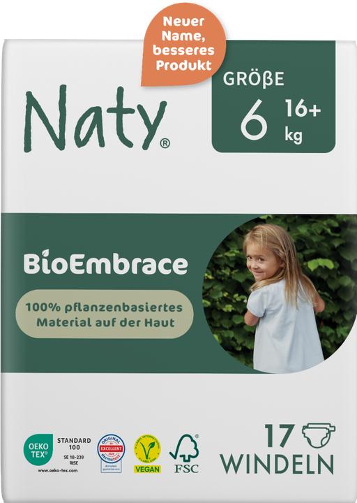 Image du produit Naty Couche bio (Taille 6, Pack, 17 pièce(s))