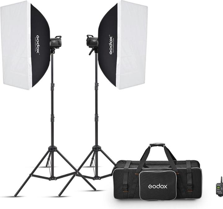 Godox MS200V F Dual Studio Flash Kit (200 W, Set)