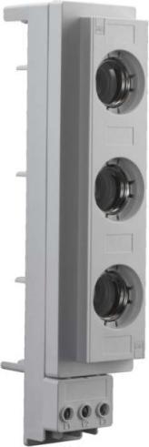 Actual product image Rittal Bus-mounting fuse SV 3427.040 (W x H) 56 mm x 251 mm Polyester Grey (RAL 7035) Suitable for Sam (Base)