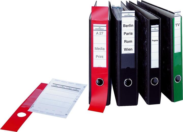 Actual product image Durable Back label 60mm