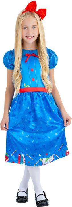 Actual product image Smiffys Girls Book Worm Costume Set (110, 116)