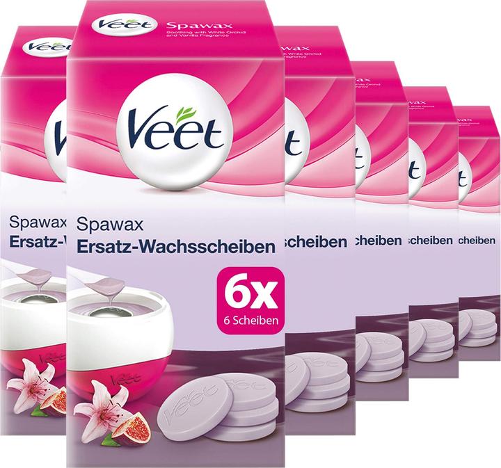 Image du produit Veet Disques de cire de rechange Lot de 6 (6 x)