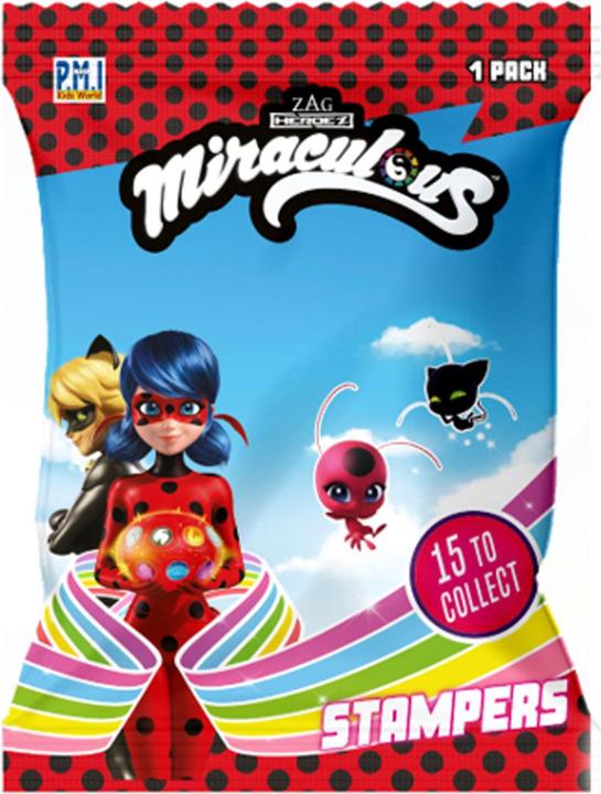 Image du produit Miraculous Tampons avec figurine 3D en pack aveugle