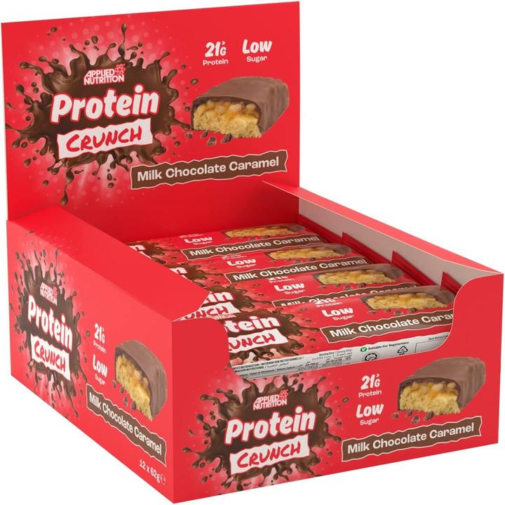 Applied Nutririon Protein Crunch Bar 12x62g Applied Nutrition (744 g, 12 Stk.)