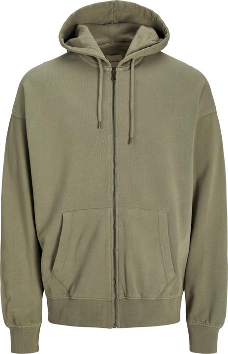 Actual product image Jack & Jones Jjecharge Faded Sweat Zip Hood Noos (XS)