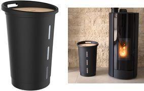 Actual product image EDA Plastiques Pellets container