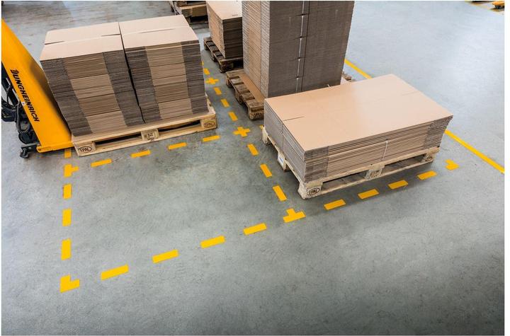 Produktbild Durable Signalaufkleber für den Boden Form