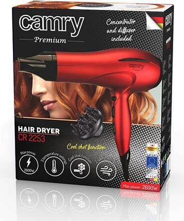 Actual product image Camry CR 2253 hair dryer