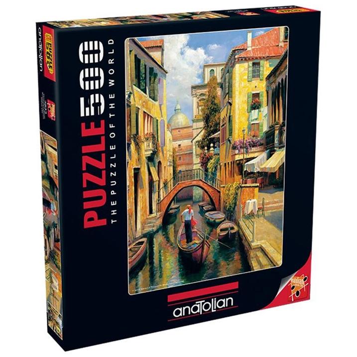 Thumbnail - Anatolian 3543 puzzle 500 pcs. A Sunday in Venice by Haixia Liu (500 Teile)