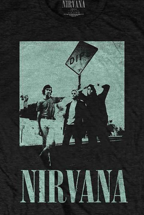 Actual product image Nirvana Dips TShirt (L)